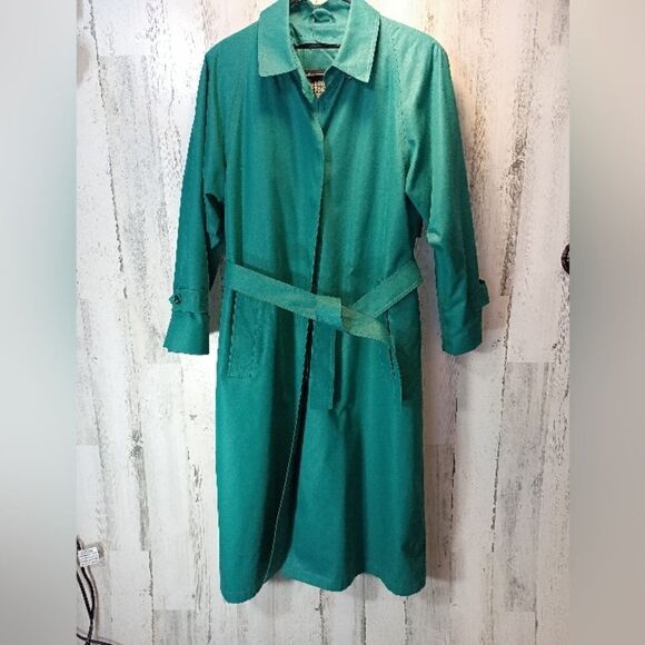 London Fog Trench Coat - Picture 1 of 15